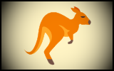 Flag Kamikaze Kangaroos